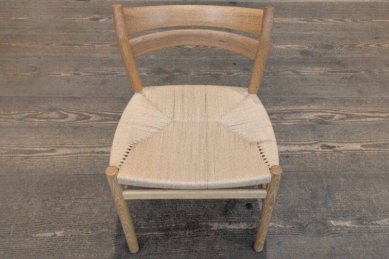 Sale Bernstorffsminde Stuhl Vollholz Eiche, Naturgeflecht BM1