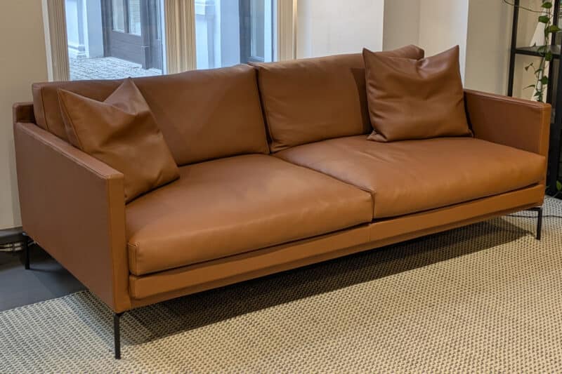 Eilersen Sofa 2-Sitzer Ash in Leder Farbe Cognac