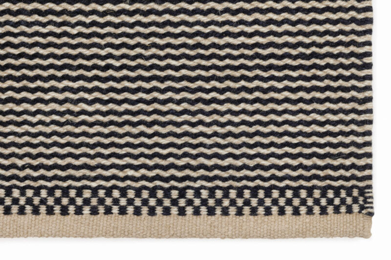 Fabula Living Teppich Daisy Farbe Black/Beige