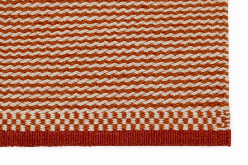Fabula Living Teppich Daisy Farbe Sienna/Off White