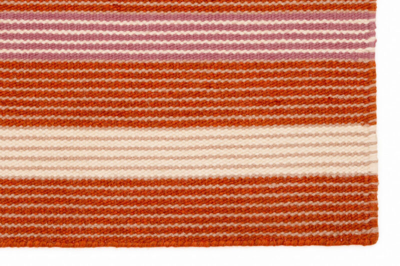 Fabula Living Teppich Fleur Farbe Sienna/Purple