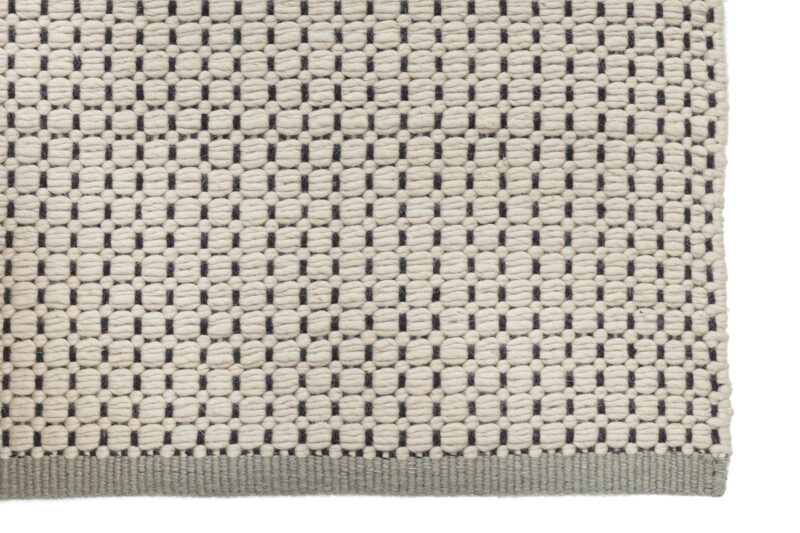 Fabula Living Teppich Holger Farbe Offwhite/Black