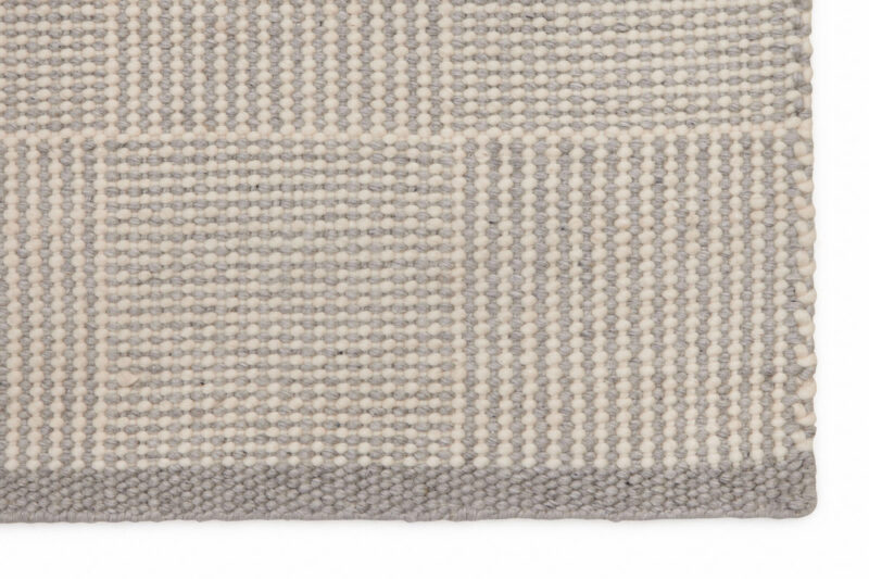 Fabula Living Teppich Humle Farbe Light Grey/White