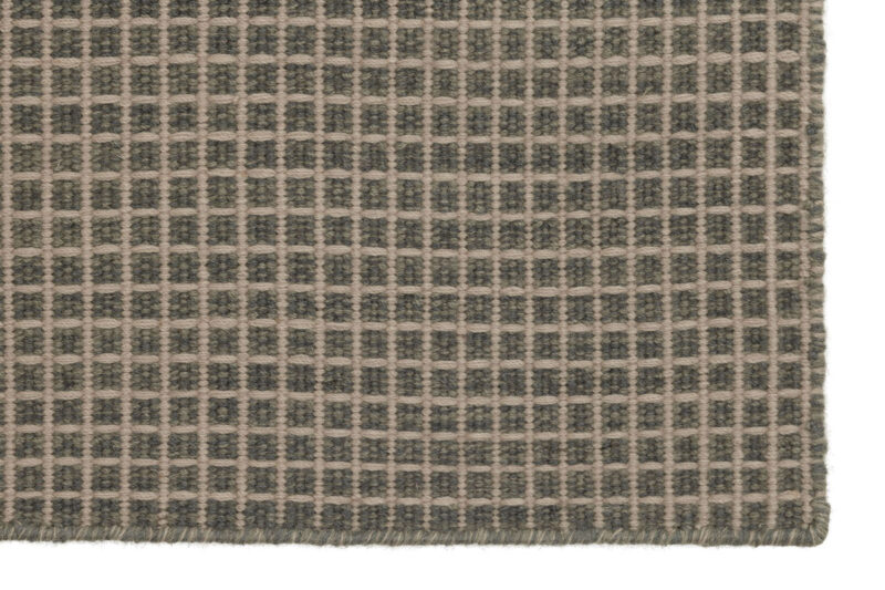 Fabuula Living Teppich Mist Farbe Charcoal/Beige