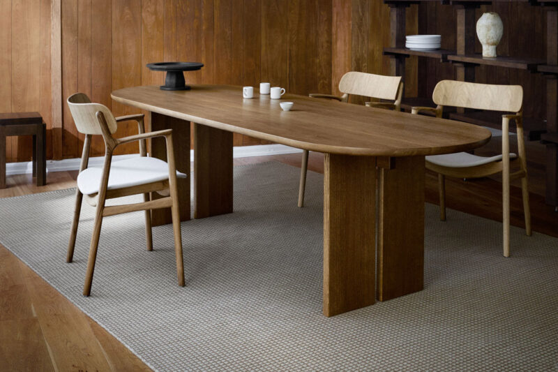 Fabula Living Teppich Mist Farbe Beige/Brown