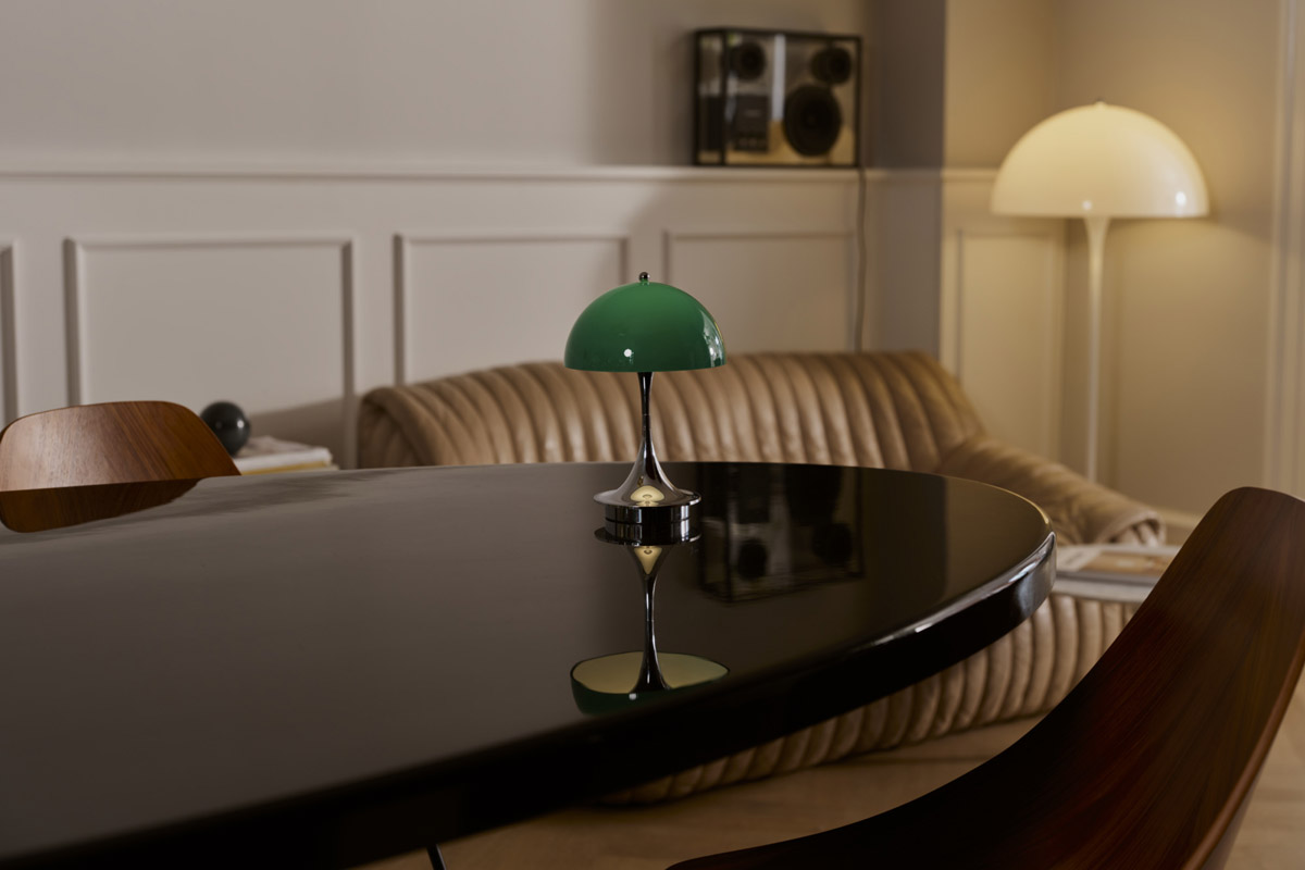 LP_PanthellaOG4 Louis Poulsen Originals Kollektion Panthella 250 Original Opal Green