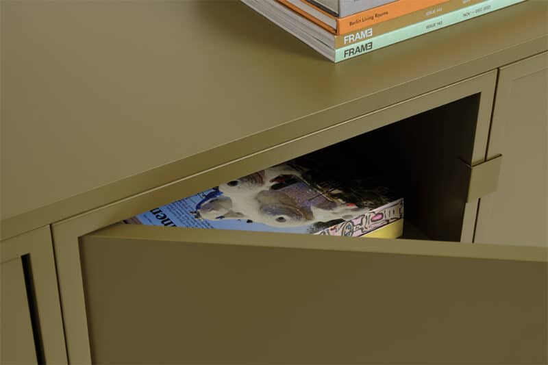 Muuto Regalasystem Stacked Farbe Brown Green