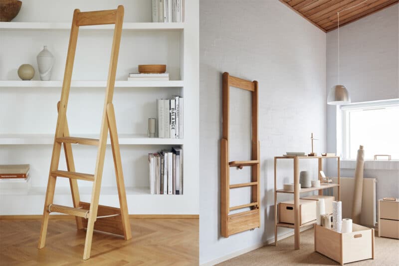 Form and Refine Step by Step Ladder in Eiche geölt