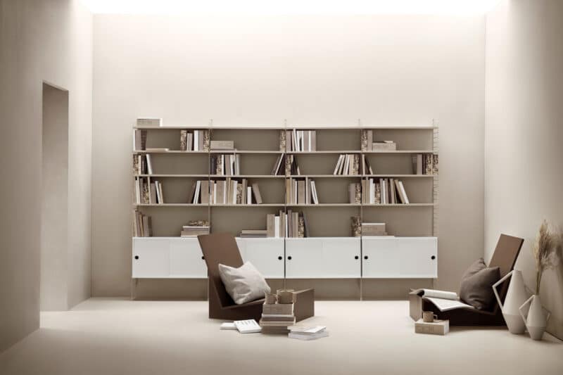 String Furniture String System Wandregal Konfiguration